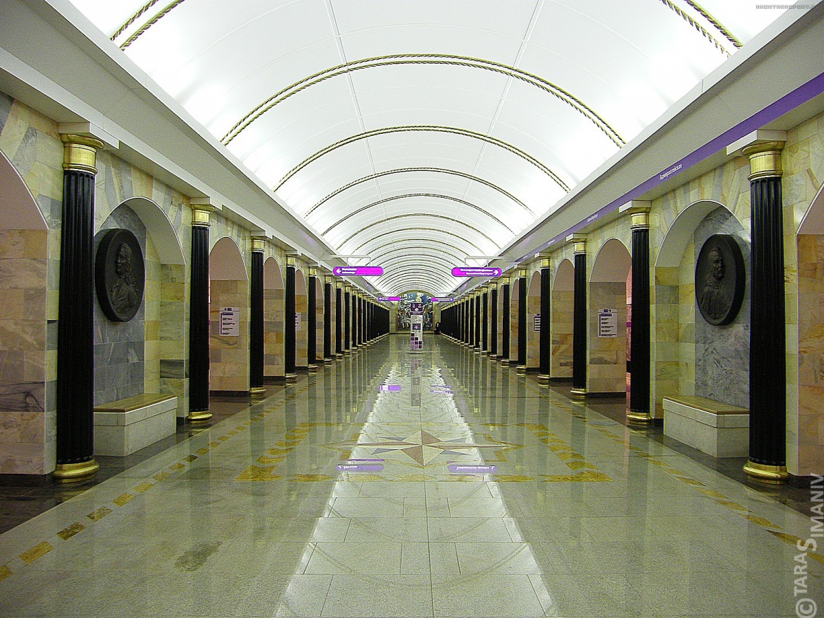 самые красивые станции метро в питере